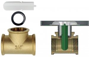 Patentovaná proplachová tvarovka 3/4”